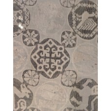 Geometrically derived cross, Altar cloth, Zehdenick Abbey